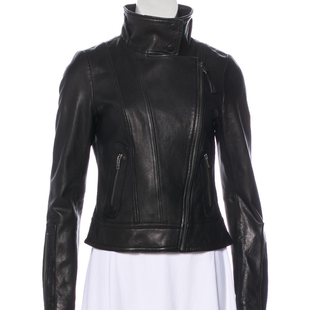 XXS MACKAGE KENYA LEATHER JACKET - Picture 3 of 14